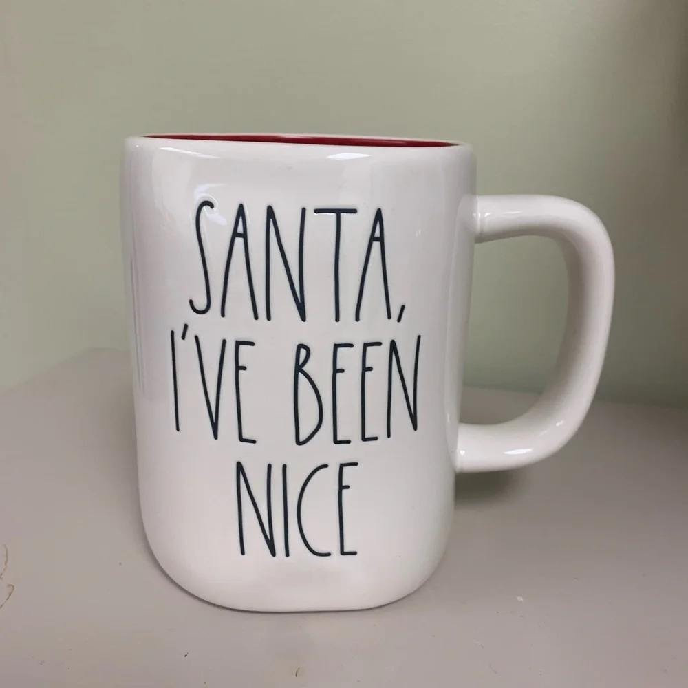 New Rae Dunn “Santa I've Been Nice” Mug